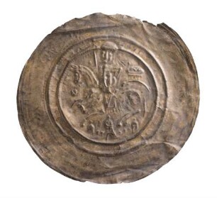 Münze, Brakteat, Pfennig, um 1190/1200