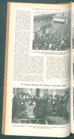 El Consejo Nacional de Mujeres y Salvador Rueda - [Fotografía]