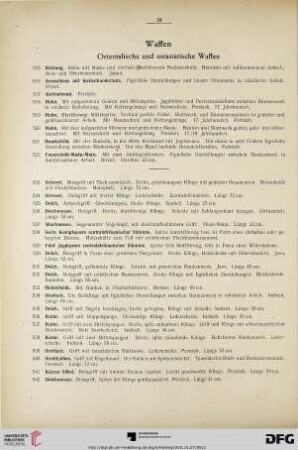 Waffen (Nr. 515-703)