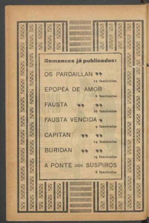 Romances já publicados