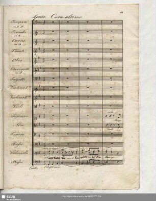 Coro ultimo: Mein Loblied Vater