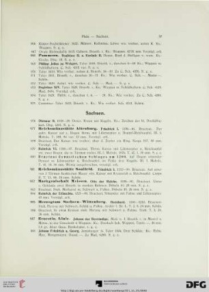 Sachsen (Nr. 976-1119)