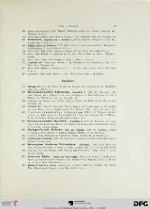 Sachsen (Nr. 976-1119)