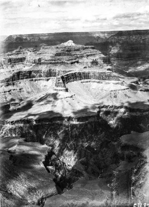 Der Grand Canyon : Felsformationen im Grand Canyon.