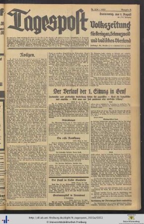 Nr. 204-234 (August 1935)