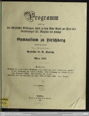 Auflösung der numerischen Gleichungen aller Grade mit einer Unbekannten