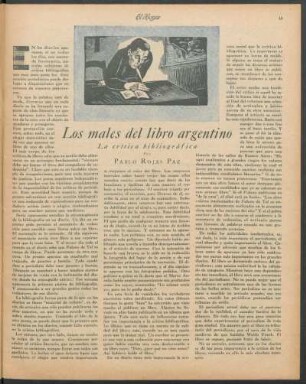 Los males del libro argentino : La crítica bibliográfica