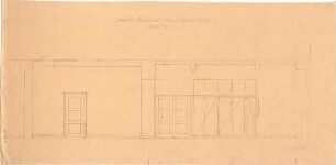 Fischer, Theodor; München - Westend, Bergmannstr.; Ledigenheim - Büroräume EG (Schnitt)