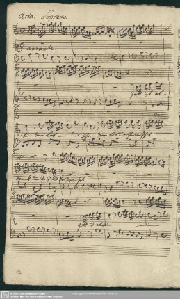 Aria Soprano: Gott ist allein dem Lob