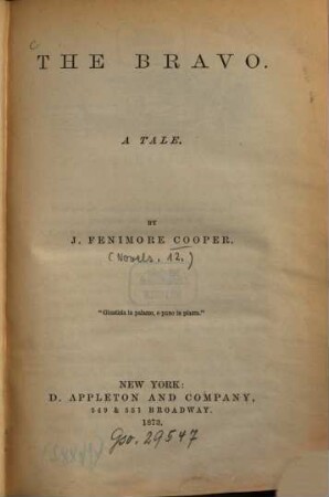 Novels, 12