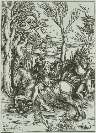 Der Ritter mit dem Landsknecht
