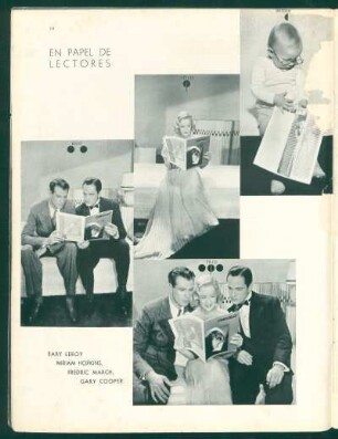 En papel de lectores