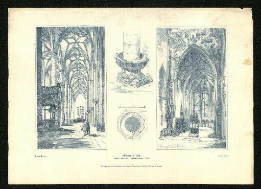 Aus Hall und Comburg. Ansichten.