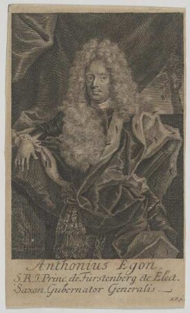 Bildnis des Anthonius Egon von Fürstenberg
