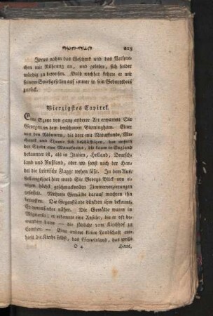 Vierzigstes Capitel