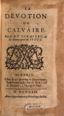 La Devotion du Calvaire