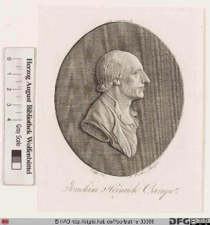 Bildnis Joachim Heinrich Campe