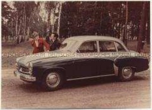 Werbefoto für den Wartburg 311