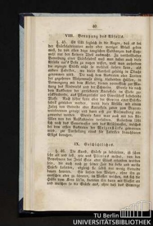 VIII. Benutzung des Abfalls.