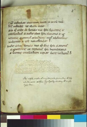 Guntbald-Sakramentar — Guntbald-Sakramentar, Folio fol. 2arBuchseite