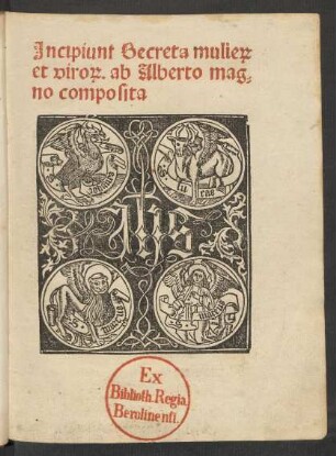 Secreta mulierum et virorum