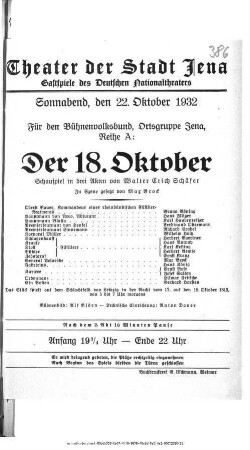 Der 18. Oktober