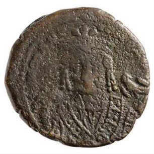 Münze, Follis, 599 / 600