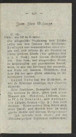 Zum 3ten Gesange.