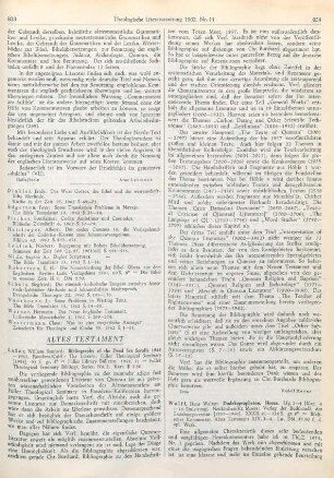 833-834 [Rezension] LaSor, William Sanford, Bibliography of the Dead Sea scrolls