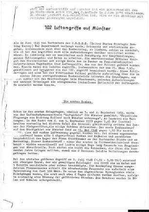 Provinzialhauptstadt Münster (Westf.) 1926 - 1945