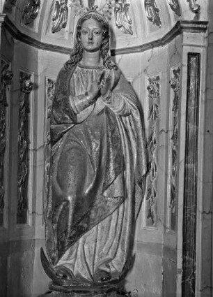 Betende Mondsichelmadonna