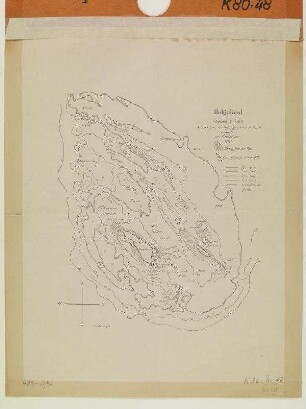 Karte von Helgoland (1894)