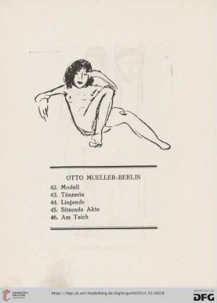 Otto Mueller (Nr. 42-51)