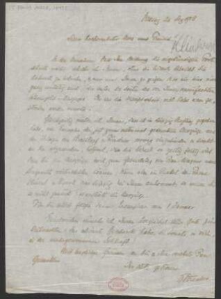 Brief an Karl Klindworth : 20.12.1913