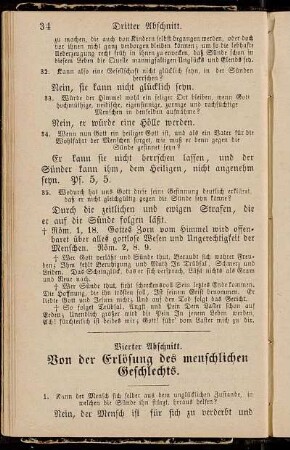 Vierter Abschnitt. Von der Erlösung des menschlichen Geschlechts