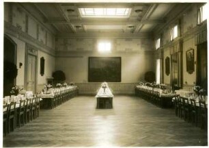 Dresden-Neustadt, Marienallee. Infanterieschule der Reichswehr, Offizierskasino (1903), Speisesaal