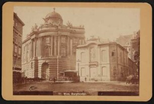 Fassade des Alten Burgtheaters in Wien