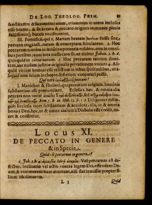 Locus XI.