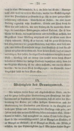 74-84 Wichtigkeit des Brautexamens