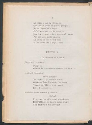 Escena II. : Los mismos, Moreyra