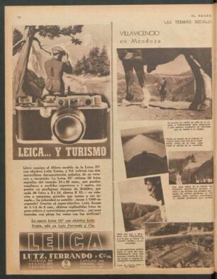 Villavicencio, en Mendoza : Las termas: Regalo de nuestro suelo