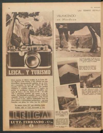 Villavicencio, en Mendoza : Las termas: Regalo de nuestro suelo