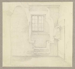 Eine Zelle im ehemaligen Kloster zu Ilsenburg Eine Zelle im ehemaligen Kloster zu Ilsenburg