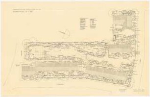 Siedlung Richardstraße, Düsseldorf-Eller Grünplanung: Lageplan, Pflanzplan 1:200