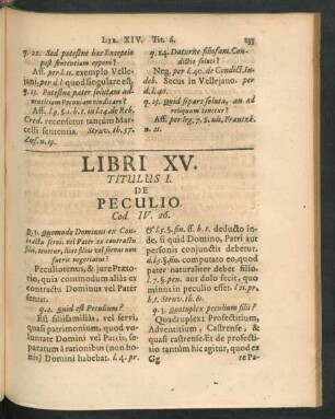 Libri XV.