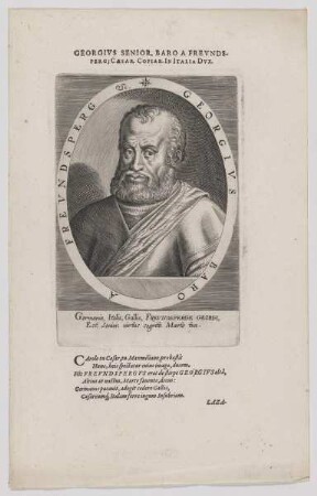 Bildnis des Georgivs a Frevndsperg