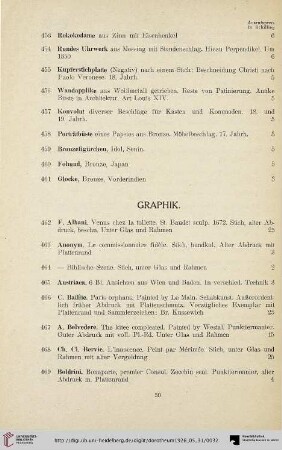 Graphik (Nr. 462-560)