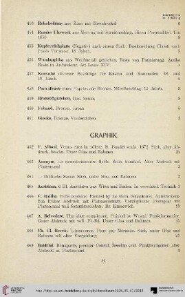 Graphik (Nr. 462-560)
