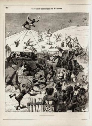 "Lebendes Caroussell in Kamerun"