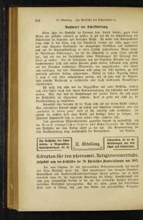Lehrplan für den pfarramtl. Religionsunterricht : aufgestellt nach den Beschlüssen der 26. Rheinischen Provinzialsynode von 1902